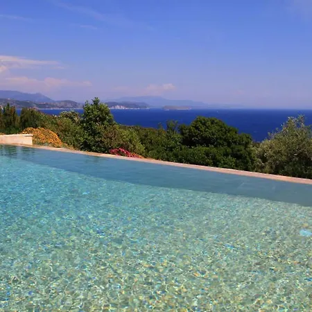 ヴィラ Anatoli - Luxury Seafront With Private Infinity Pool シヴォタ